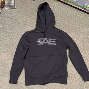 American Eagle Outfitters Men's Dark Gray Hoodie